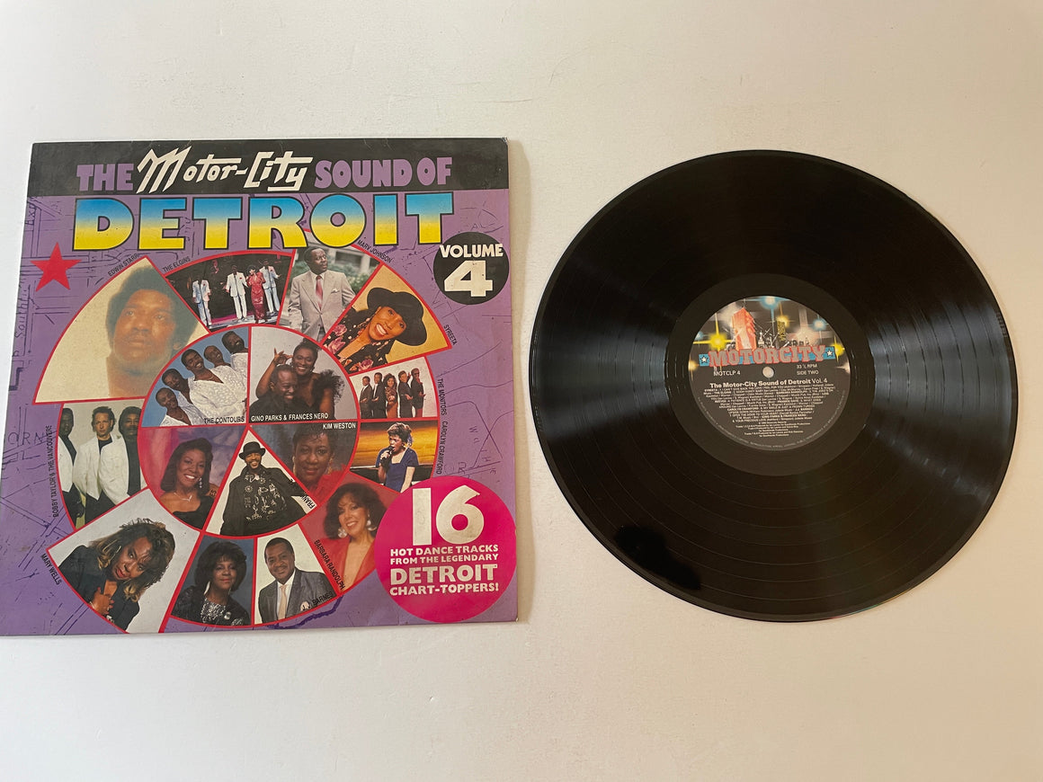 The Motor City Sound Of Detroit Vol 4 Used Vinyl LP VG+\VG+