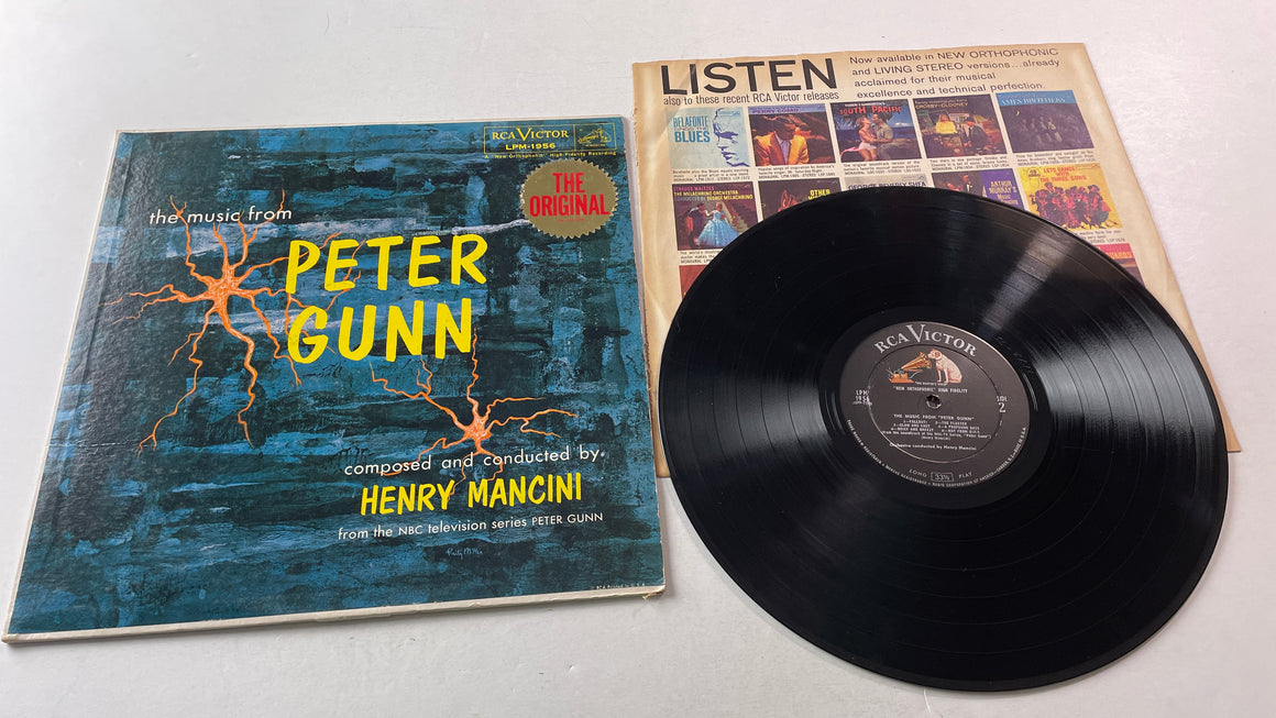Henry Mancini The Music From "Peter Gunn" Used Vinyl LP VG+\VG+