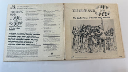Various The Music Goes Round And Around - The Golden Years Of Tin Pan Alley: 1930-1939 Used Vinyl LP VG+\VG