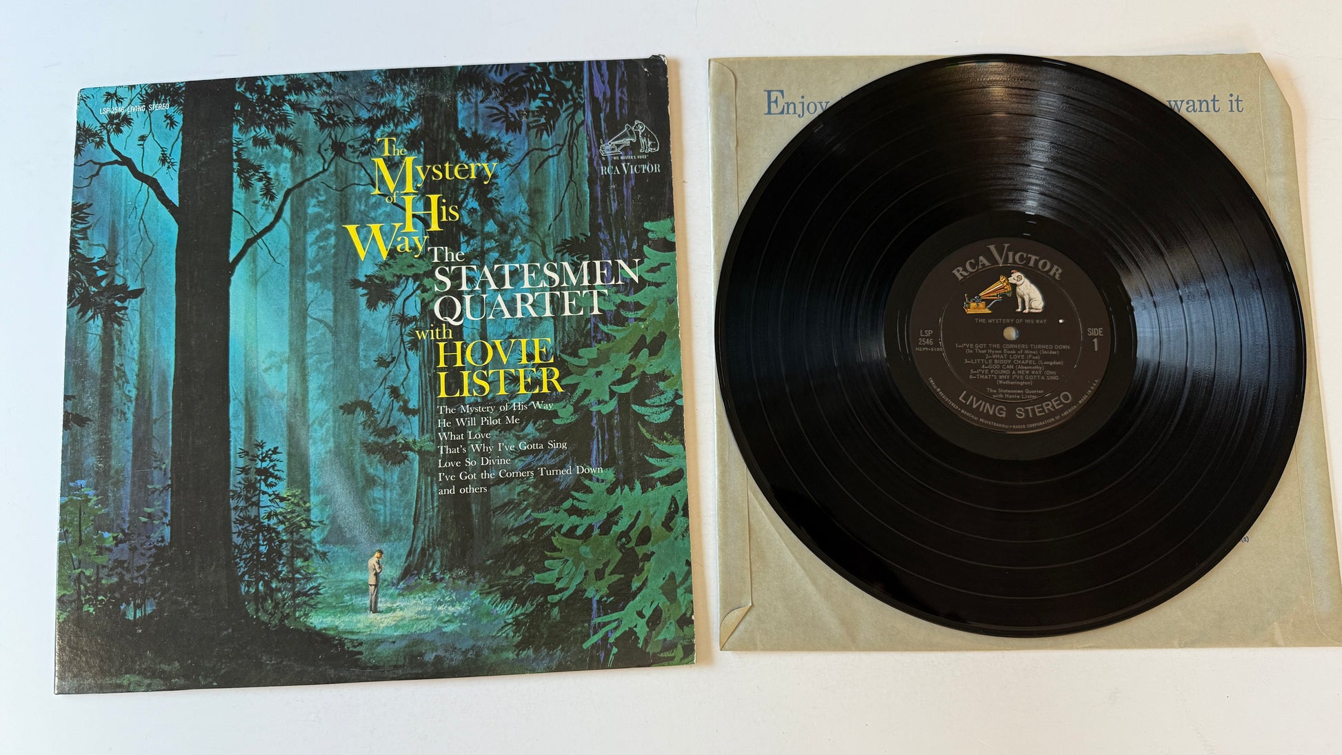 The Statesmen Quartet The Mystery Of His Way Used Vinyl LP VG+\VG