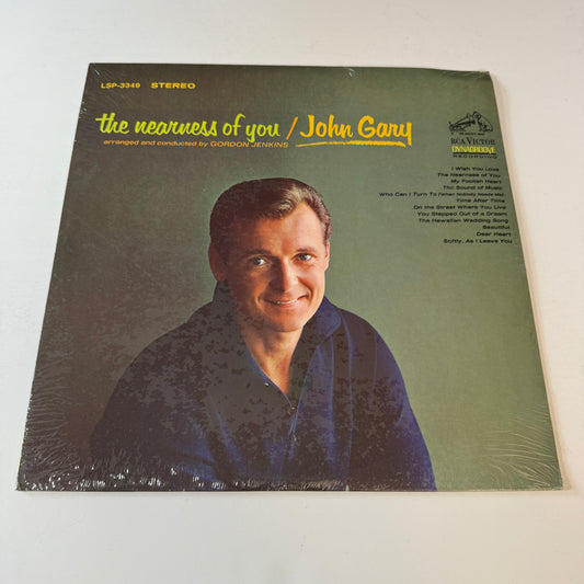 John Gary The Nearness Of You New Vinyl LP M\VG+