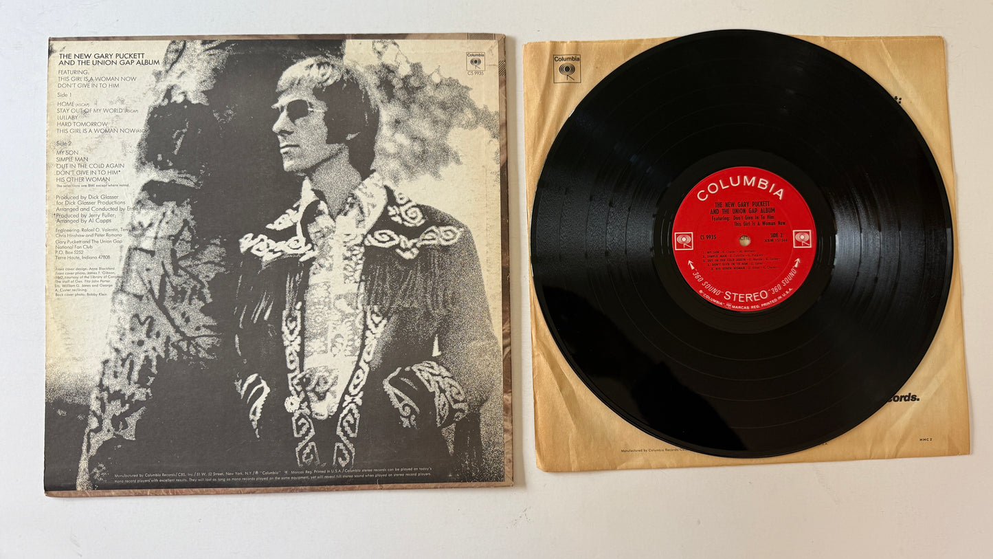 Gary Puckett & The Union Gap The New Gary Puckett And The Union Gap Album Used Vinyl LP VG+\VG+