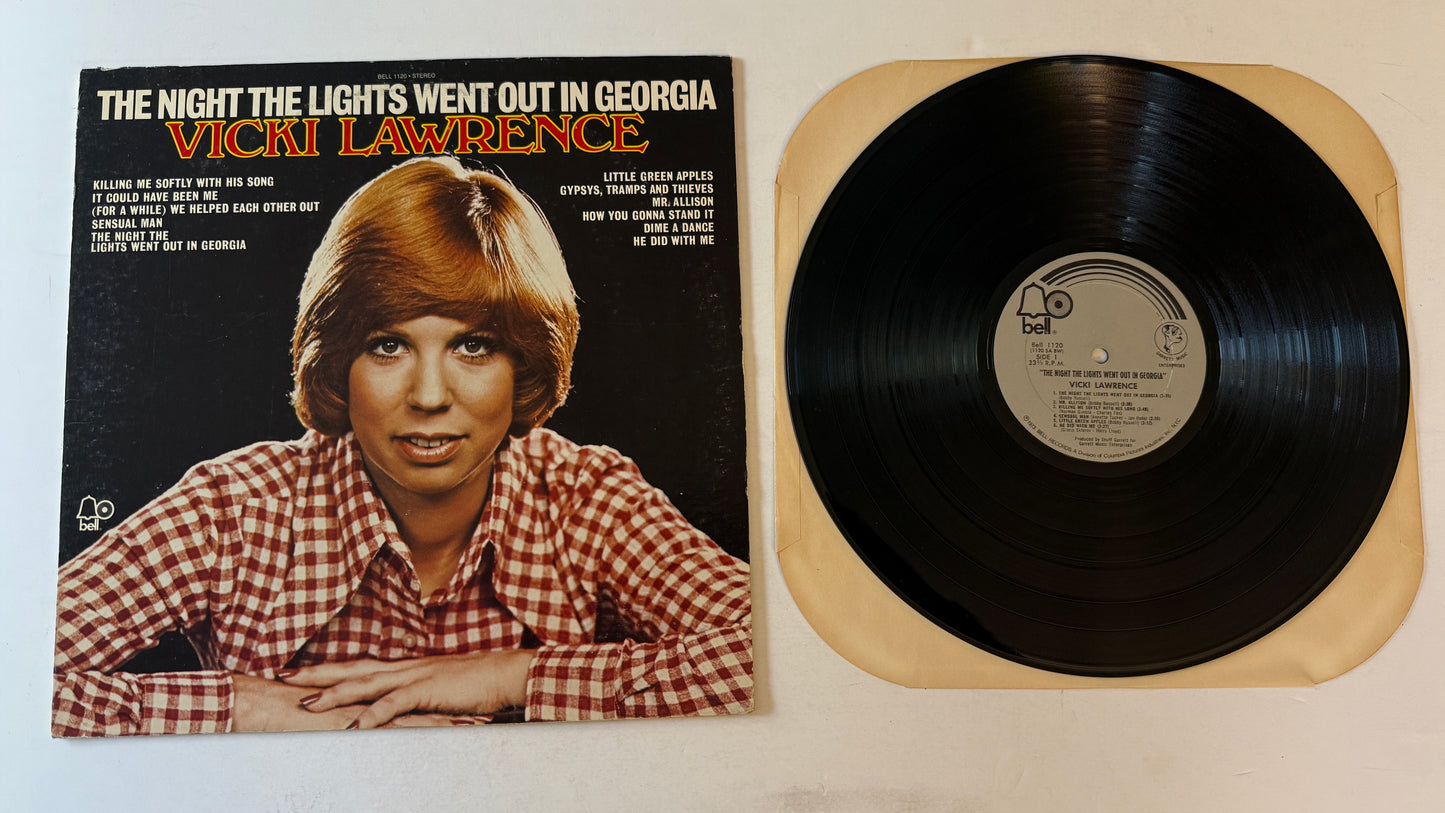 Vicki Lawrence The Night The Lights Went Out In Georgia Used Vinyl LP VG+\VG