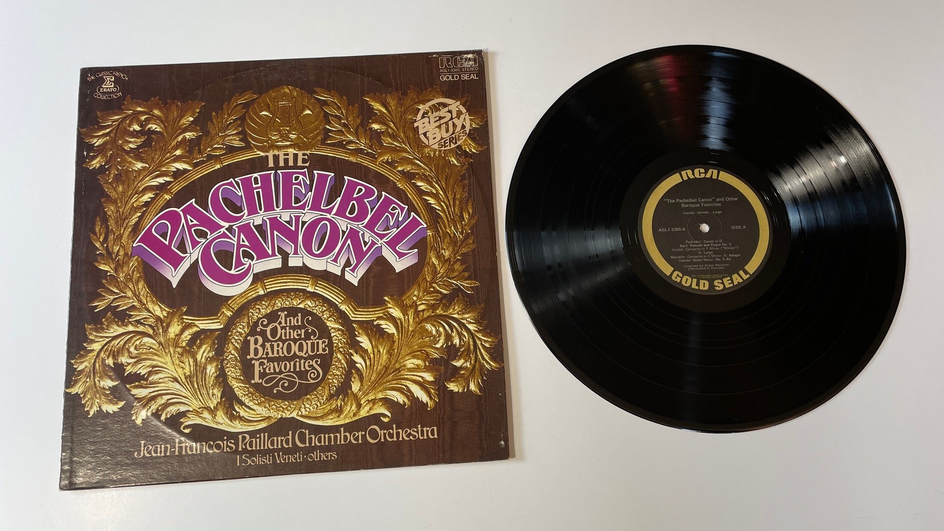Various The Pachelbel Canon And Other Baroque Favorites Used Vinyl LP VG+\VG+