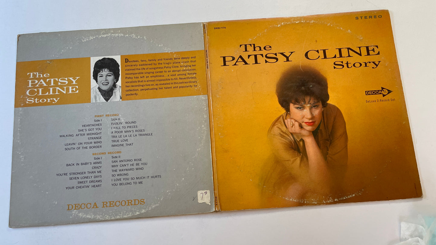 Patsy Cline The Patsy Cline Story Used Vinyl 2LP VG+\VG