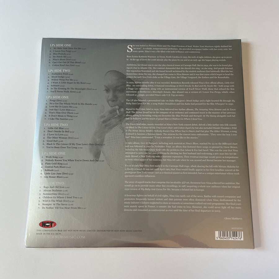 Nina Simone The Platinum Collection - 42 All Time Classics New Colored Vinyl 3LP M\M