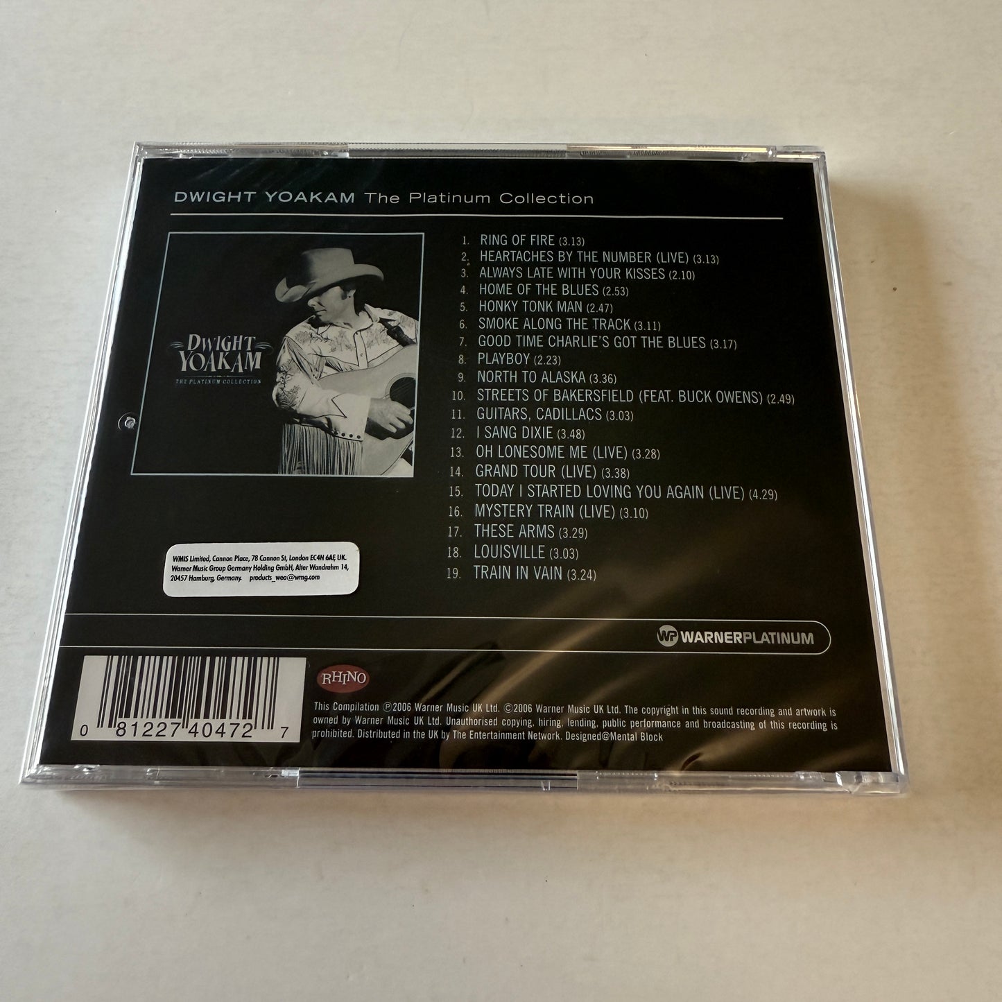 Dwight Yoakam The Platinum Collection New Sealed CD M\M