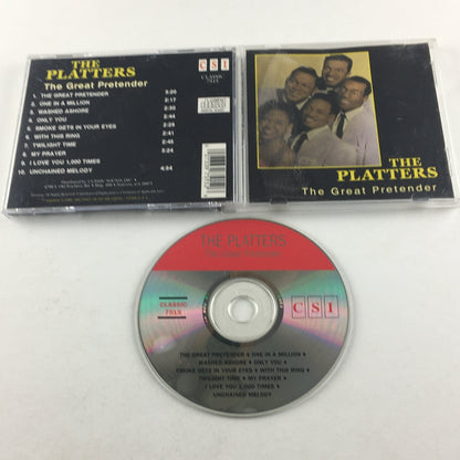 The Platters The Great Pretender Used CD VG\VG Silver