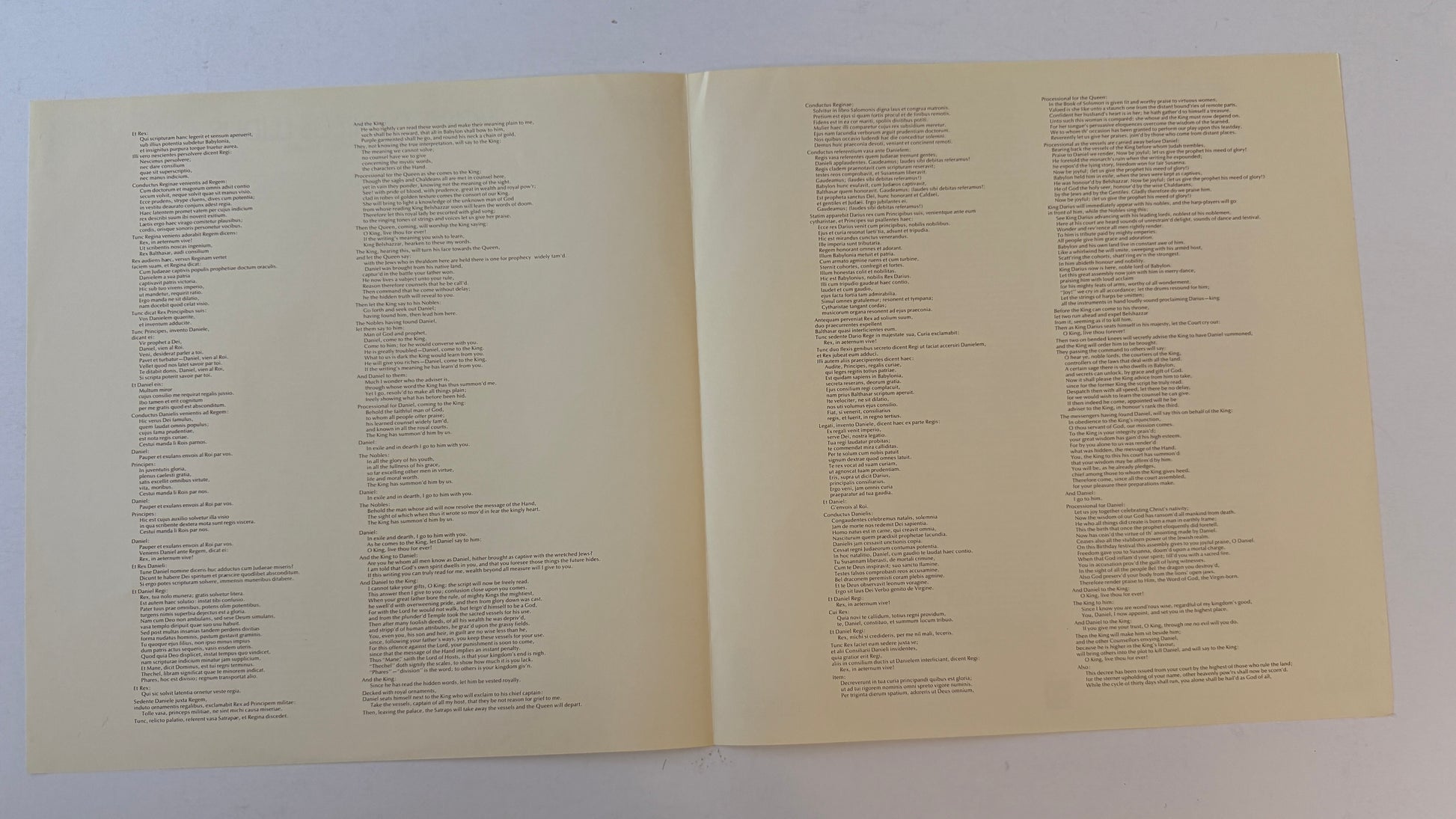 The Clerkes Of Oxenford The Play Of Daniel (Ludus Danielis) Used Vinyl LP VG+\VG