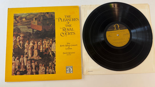 The Early Music Consort Of London The Pleasures Of The Royal Courts Used Vinyl 2LP VG+\VG+