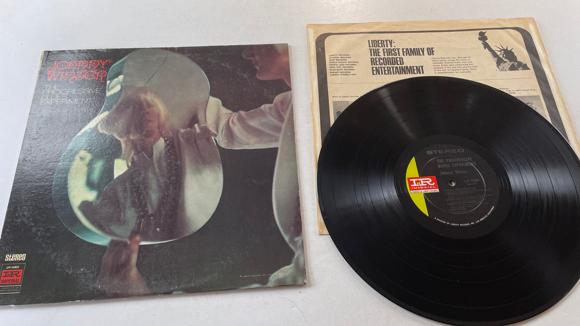 Johnny Winter The Progressive Blues Experiment Used Vinyl LP VG+\VG