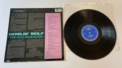 Howlin' Wolf The Real Folk Blues Used Vinyl LP VG+\VG+