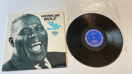 Howlin' Wolf The Real Folk Blues Used Vinyl LP VG+\VG+