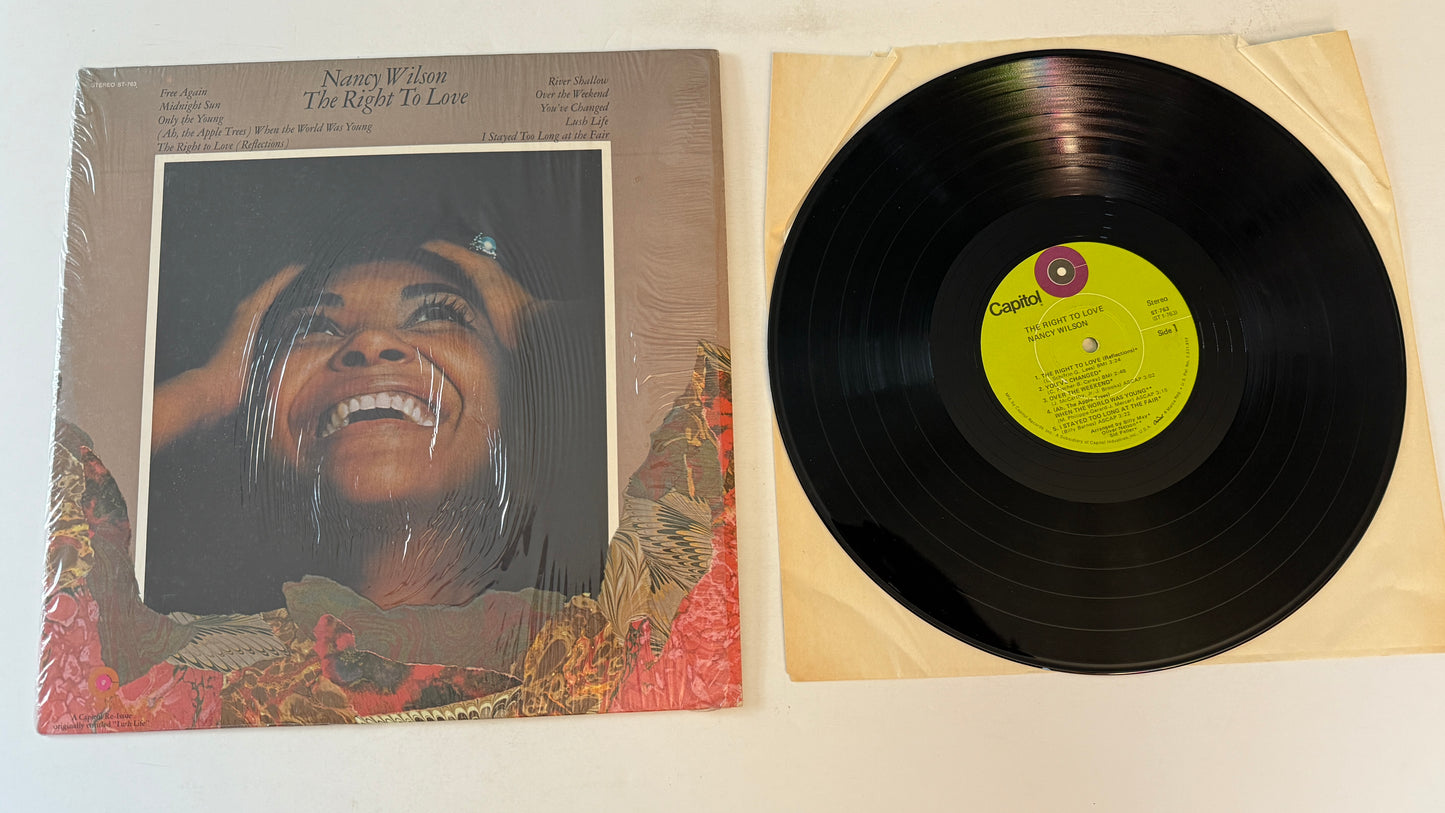 Nancy Wilson The Right To Love Used Vinyl LP VG+\VG+