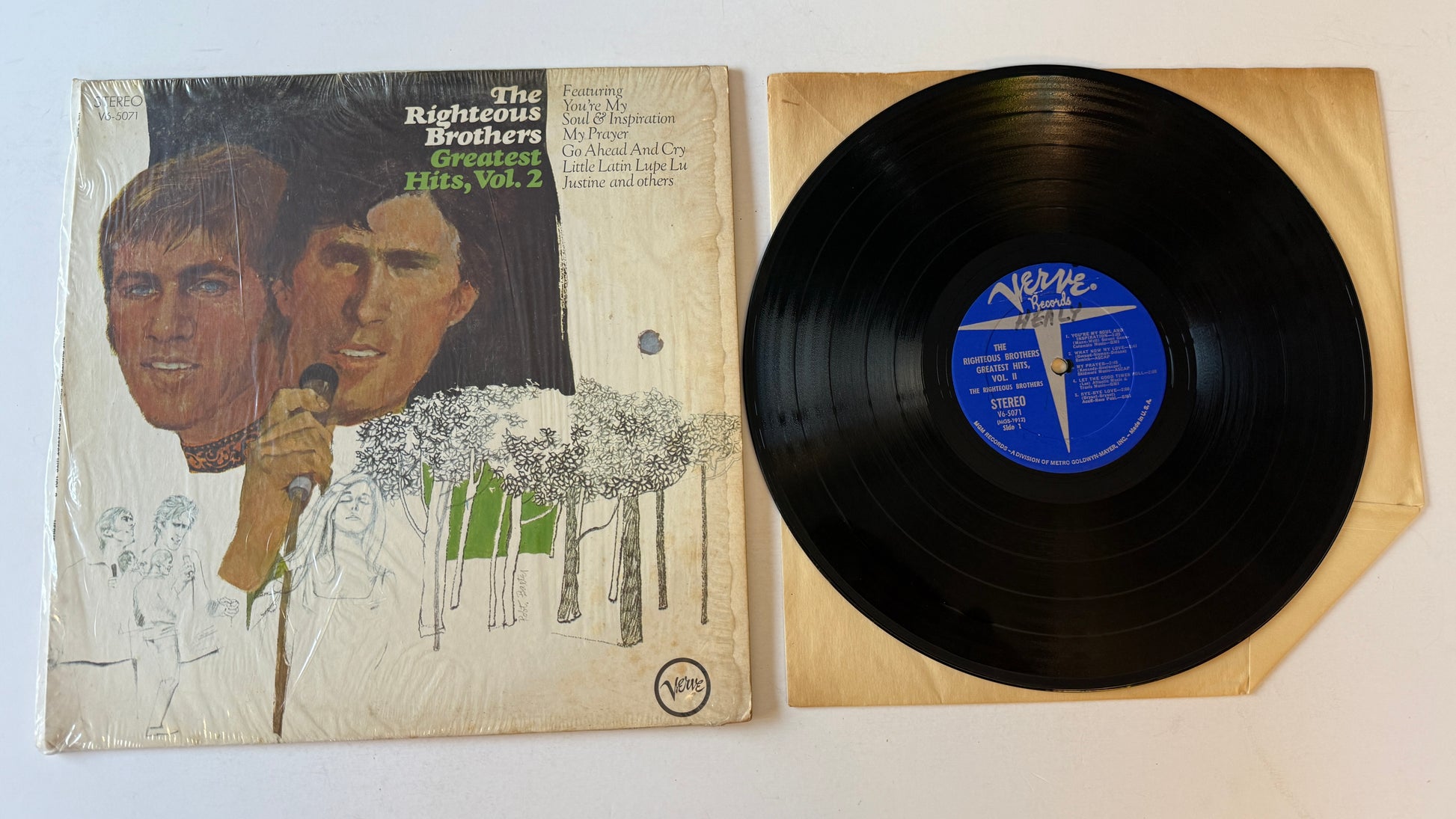 The Righteous Brothers The Righteous Brothers Greatest Hits, Vol. 2 Used Vinyl LP VG+\VG+