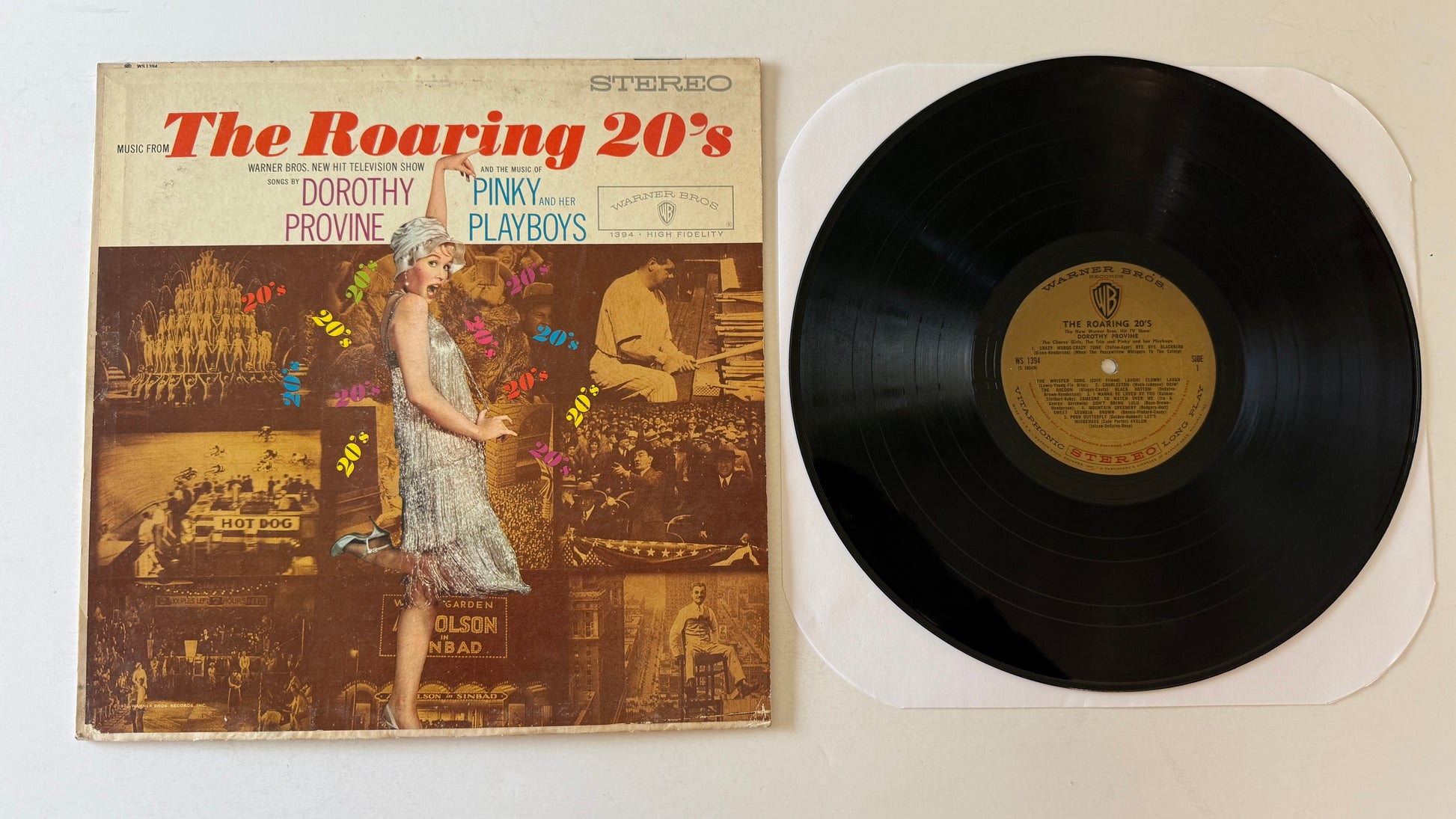 Dorothy Provine The Roaring 20's Used Vinyl LP VG+\VG