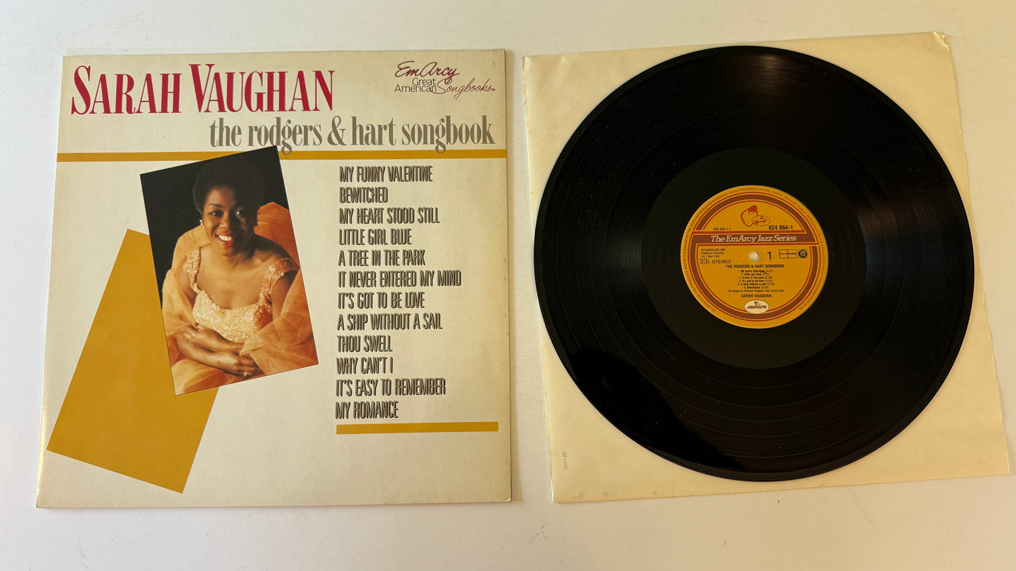 Sarah Vaughan The Rodgers & Hart Songbook Used Vinyl LP VG+\VG+