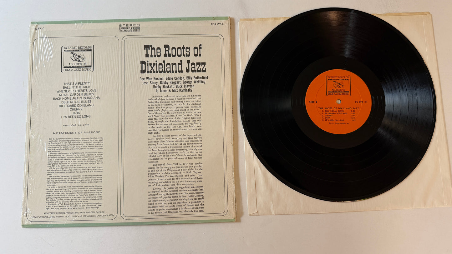 Various The Roots Of Dixieland Jazz Used Vinyl LP VG+\VG+