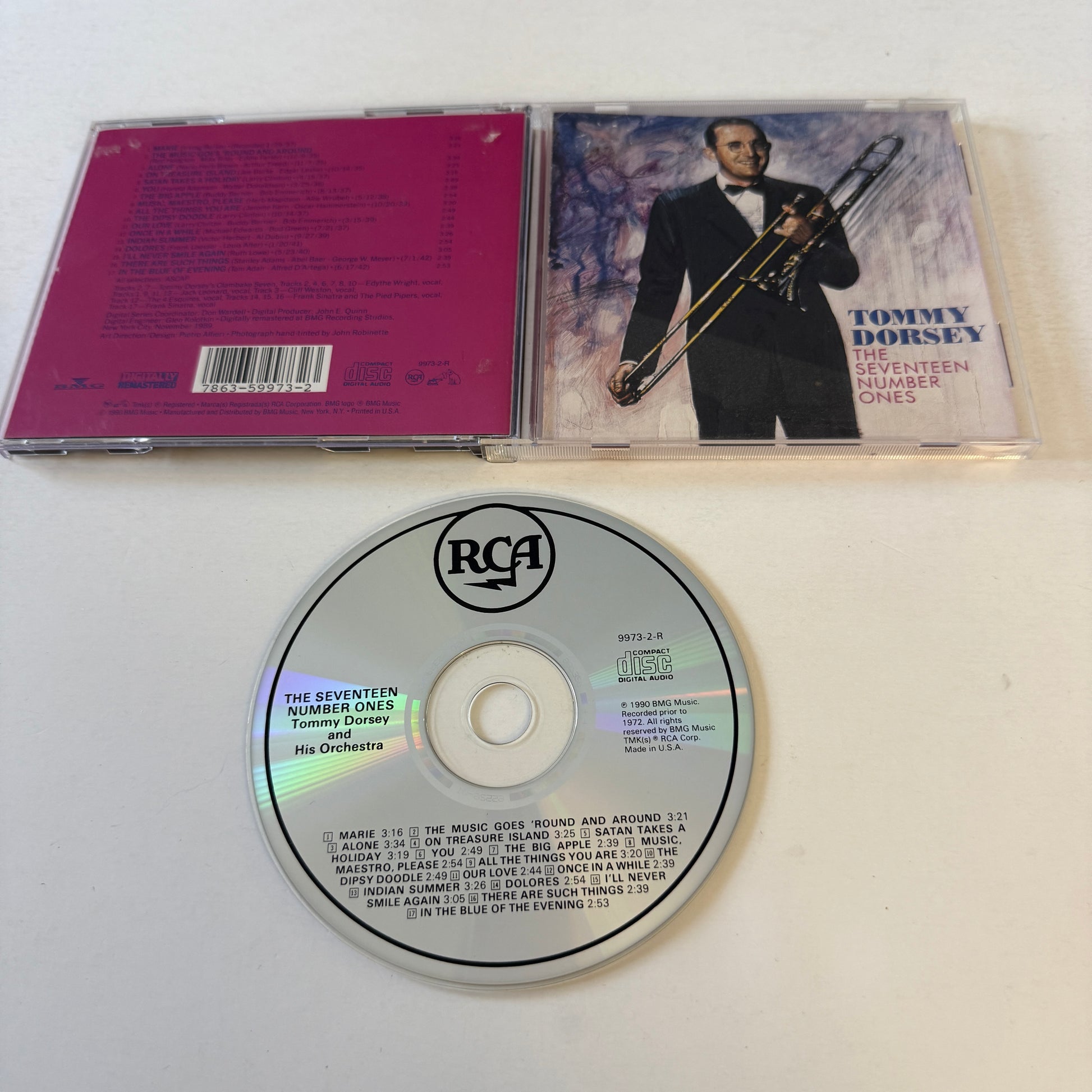 Tommy Dorsey And His Orchestra The Seventeen Number Ones Used CD VG+\VG+