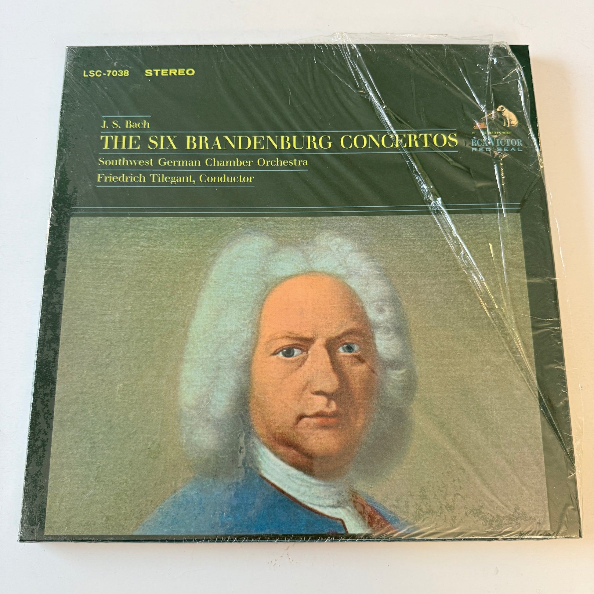 Johann Sebastian Bach The Six Brandenburg Concertos New Vinyl Box Set M\VG+