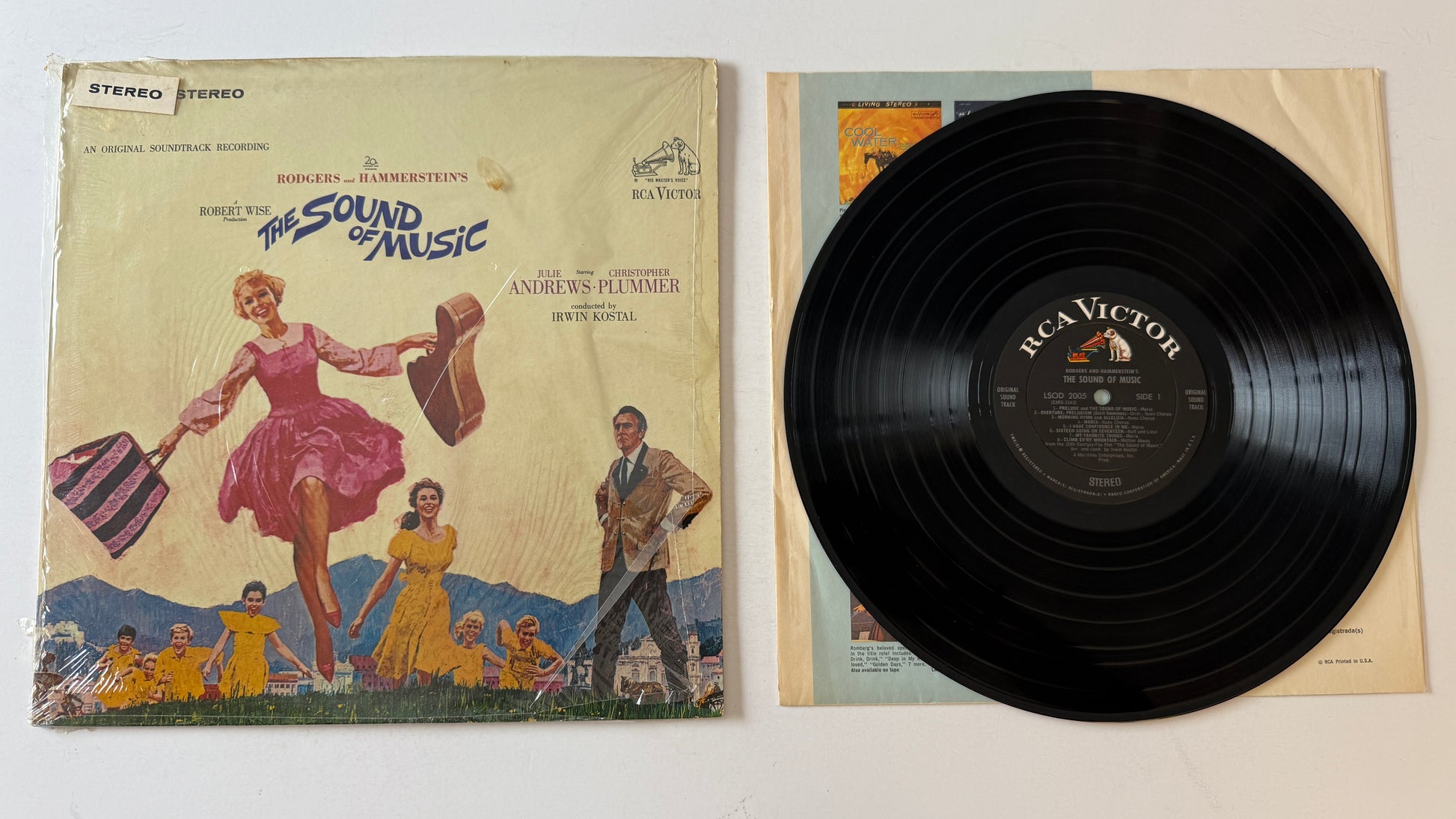 Rodgers & Hammerstein The Sound Of Music (An Original Soundtrack Recording) Used Vinyl LP VG+\VG