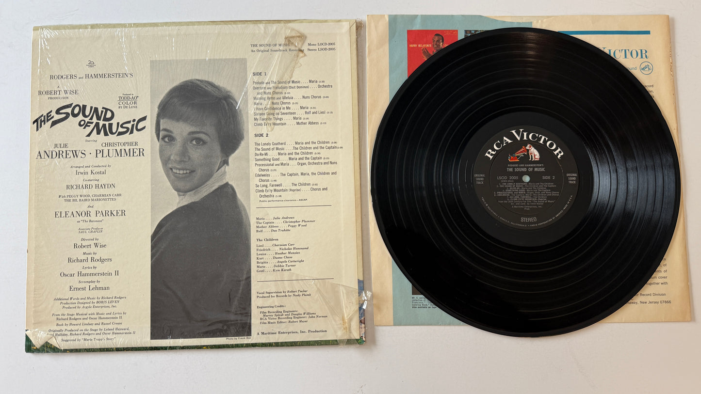 Rodgers & Hammerstein The Sound Of Music (An Original Soundtrack Recording) Used Vinyl LP VG+\VG