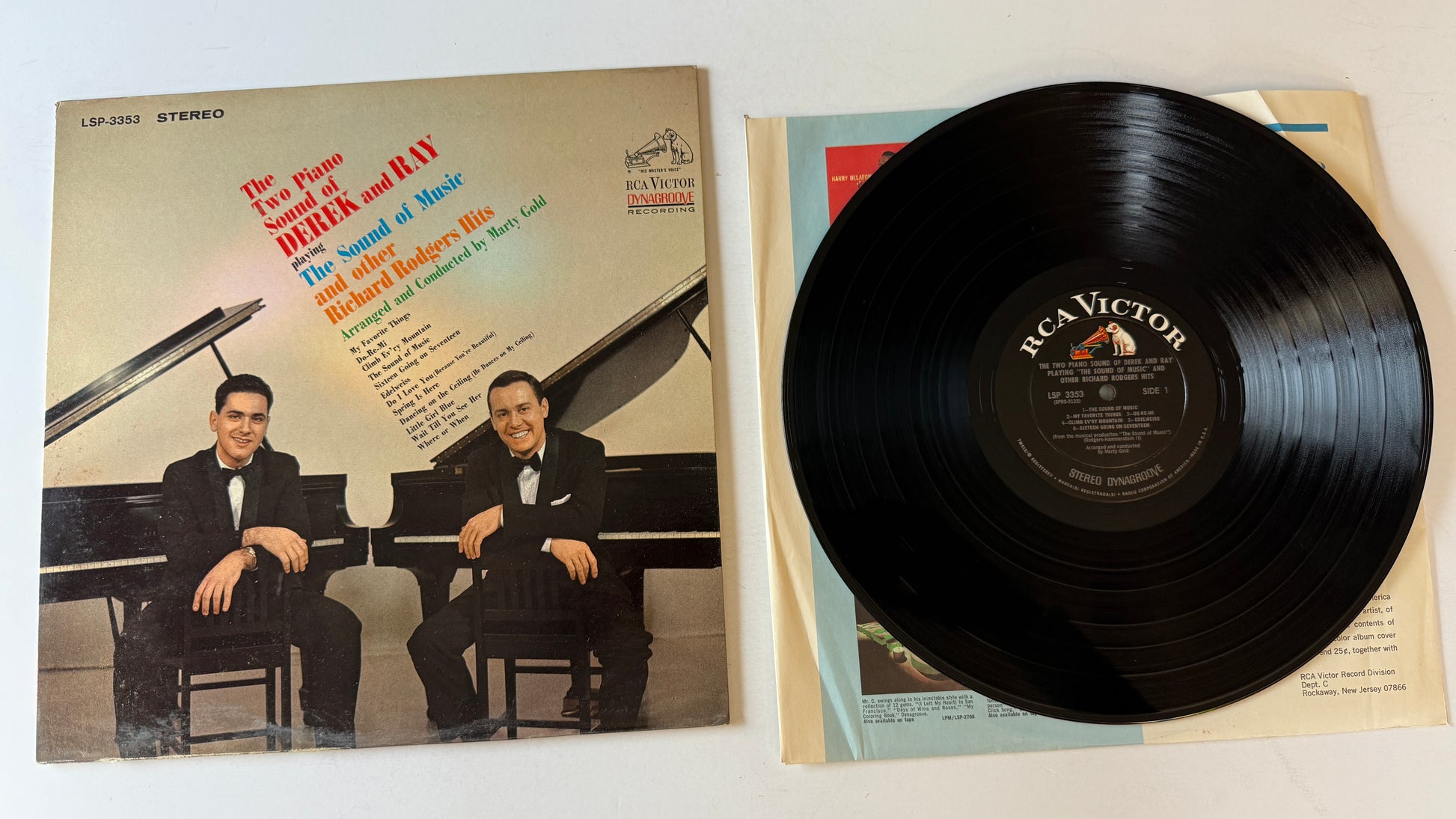 Derek And Ray The Sound Of Music, And Other Richard Rodgers Hits Used Vinyl LP VG+\VG+