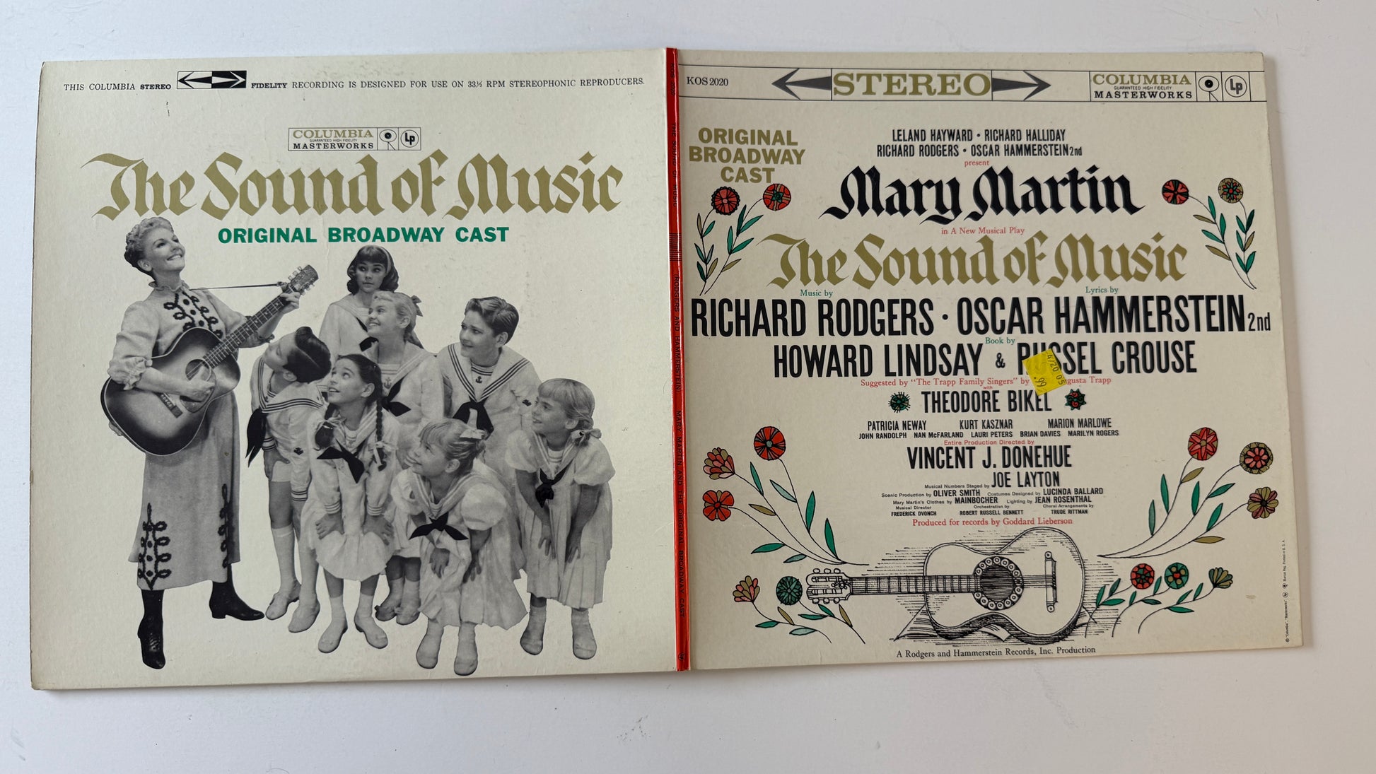 Leland Hayward The Sound Of Music (Original Broadway Cast) Used Vinyl LP VG+\VG+