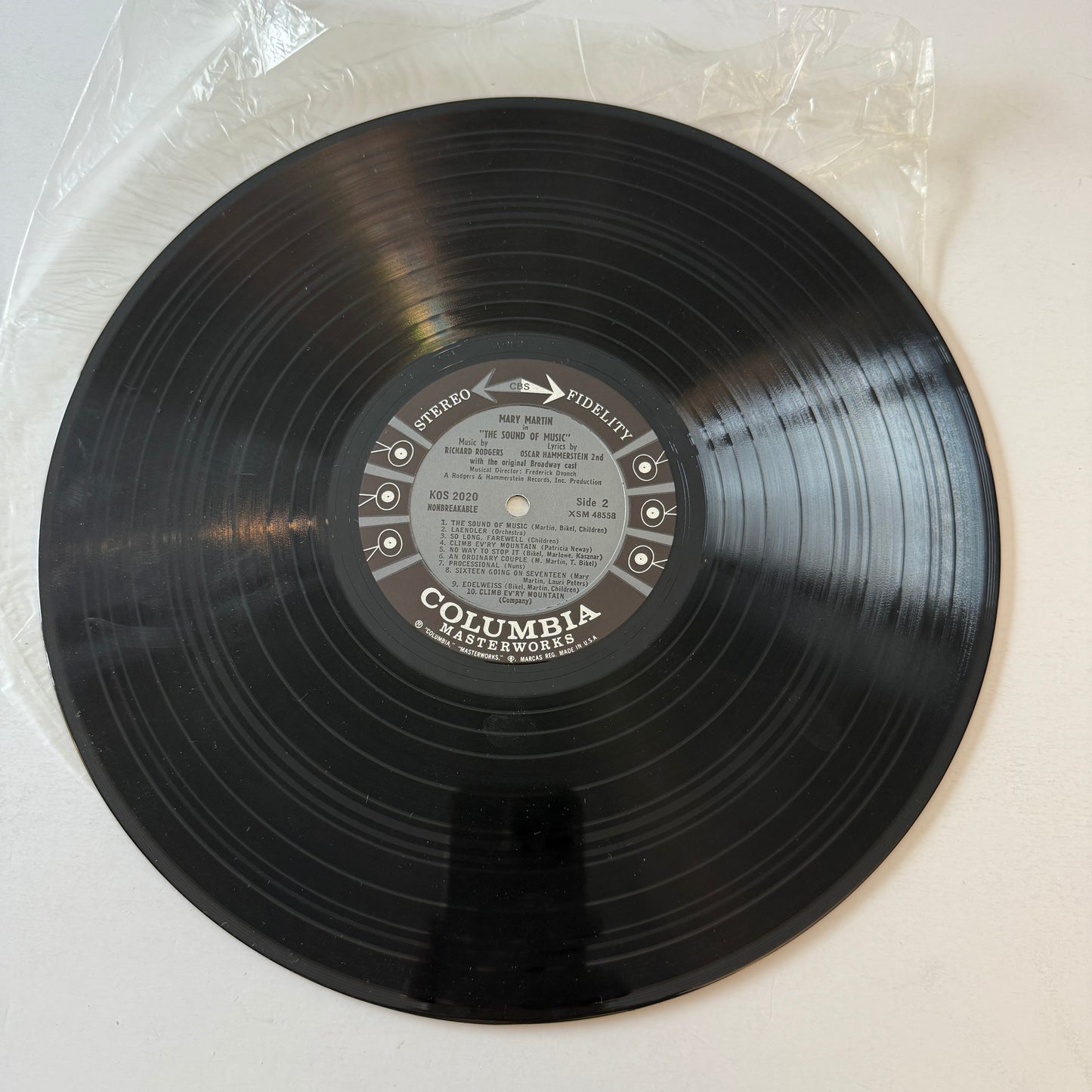 Leland Hayward The Sound Of Music (Original Broadway Cast) Used Vinyl LP VG+\VG+