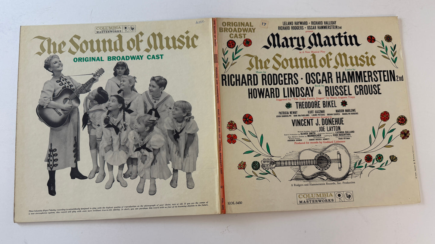 Mary Martin The Sound of Music Used Vinyl LP VG+\VG