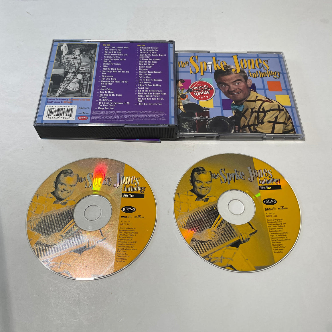 The Spike Jones Anthology Used 2CD VG+\VG+