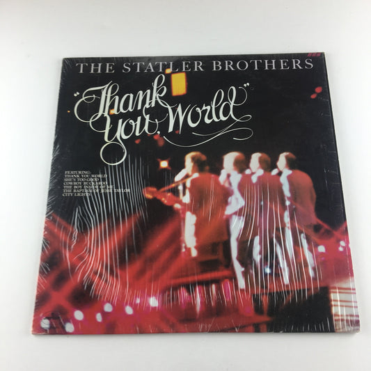 The Statler Brothers Thank You World Used Vinyl LP VG+\VG+ Black