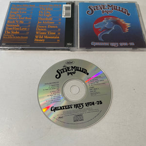 The Steve Miller Band Greatest Hits 1974-78 Used CD VG+\VG+