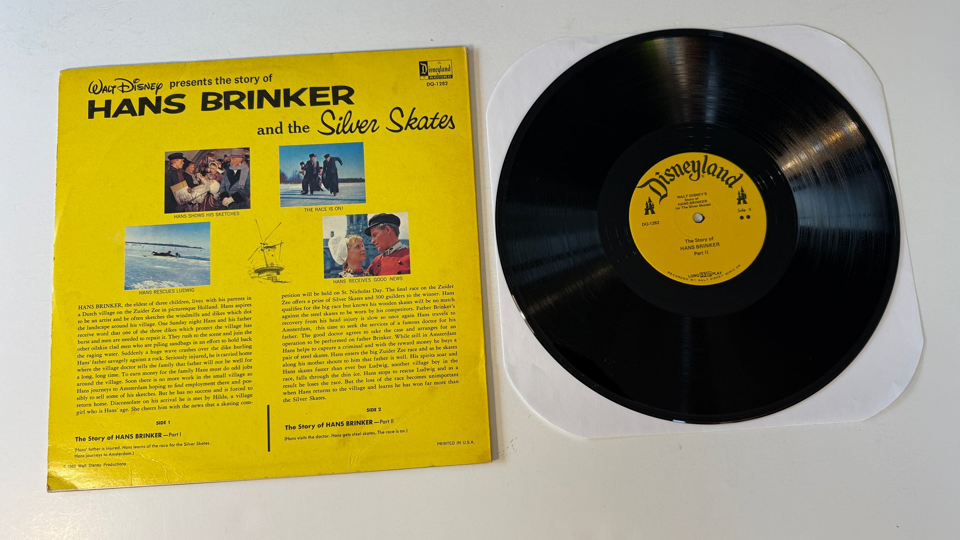 Unknown Artist The Story Of Hans Brinker And The Silver Skates Used Vinyl LP VG+\VG