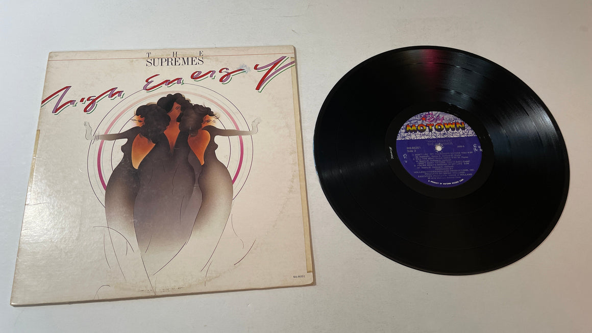 The Supremes High Energy Used Vinyl LP VG+\G+
