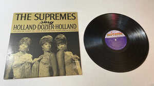 The Supremes Supremes Sing Holland Dozier Holland Used Vinyl LP VG\VG+