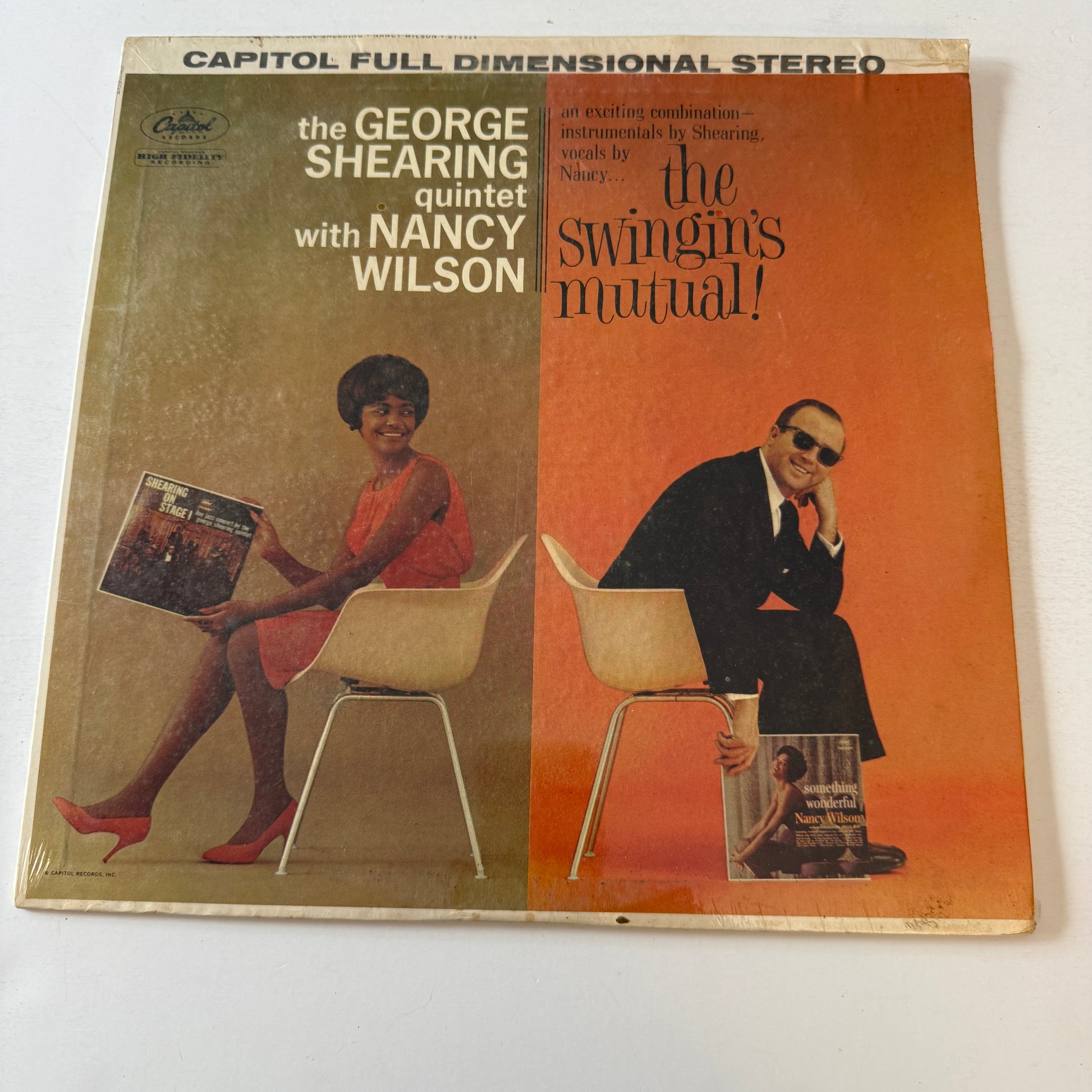 The George Shearing Quintet The Swingin's Mutual! Used Vinyl LP M\VG+