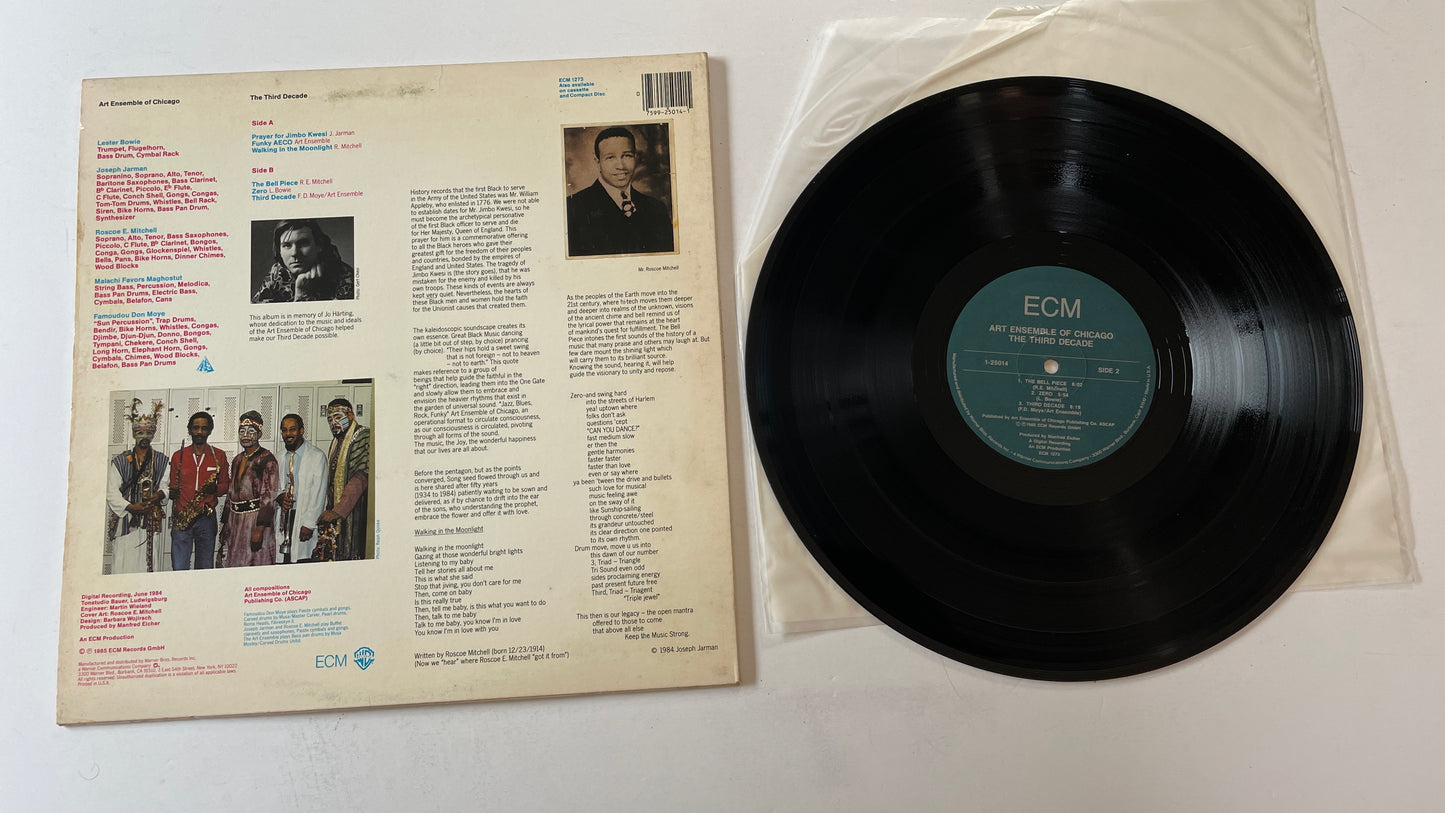 The Art Ensemble Of Chicago The Third Decade Used Vinyl LP VG+\VG+