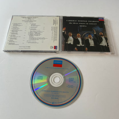 José Carreras The Three Tenors in Concert Used CD VG+\VG+