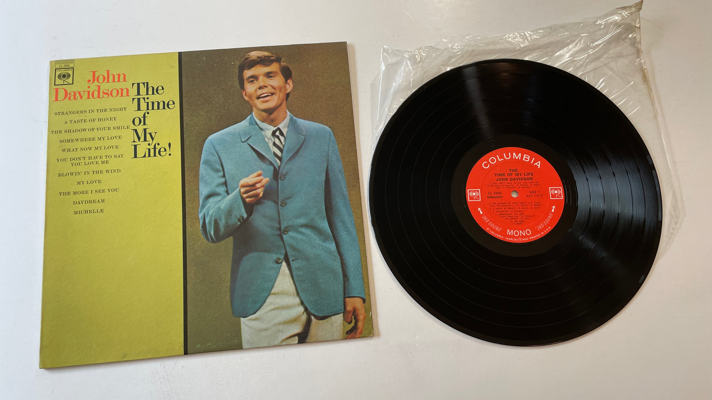 John Davidson The Time Of My Life! Used Vinyl LP VG+\VG