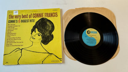 Connie Francis The Very Best Of Connie Francis Used Vinyl LP VG+\G+