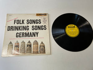 The Vienna Male Choir Folk Songs And Drinking Songs From Germany Used Vinyl LP VG+\VG