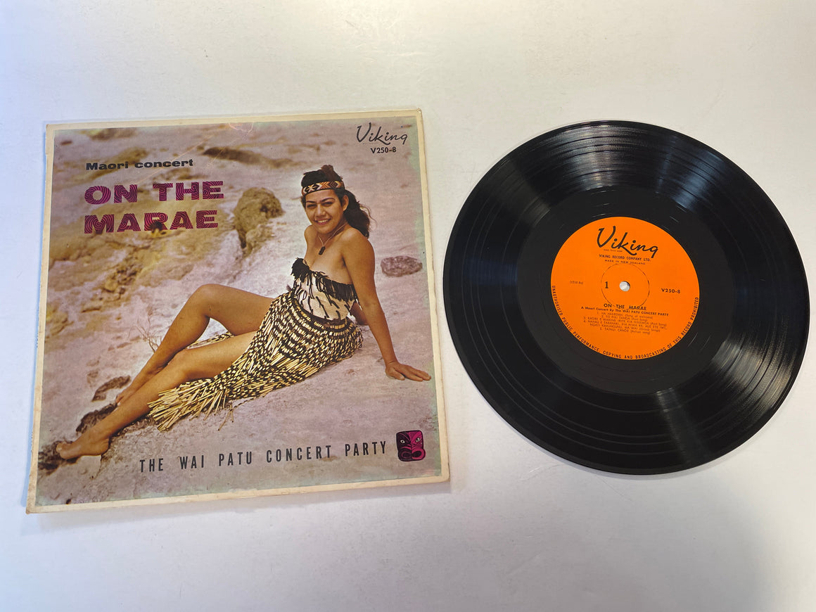 The Wai Patu Concert Party Maori Concert On The Marae 10" Used Vinyl Single VG+\VG