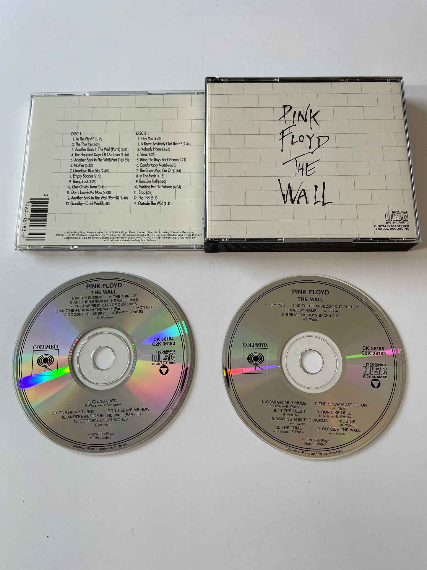 Pink Floyd The Wall Used CD VG+\VG