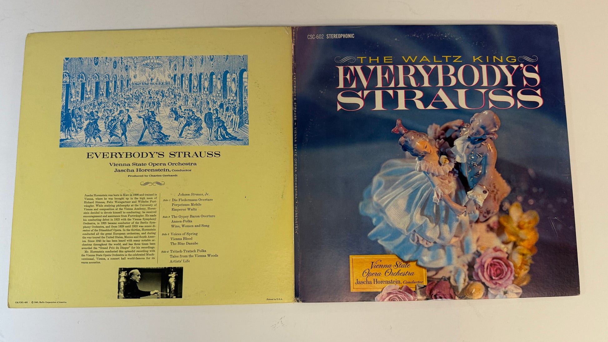 Orchester Der Wiener Staatsoper The Waltz King: Everybody's Strauss Used Vinyl 2LP VG+\VG