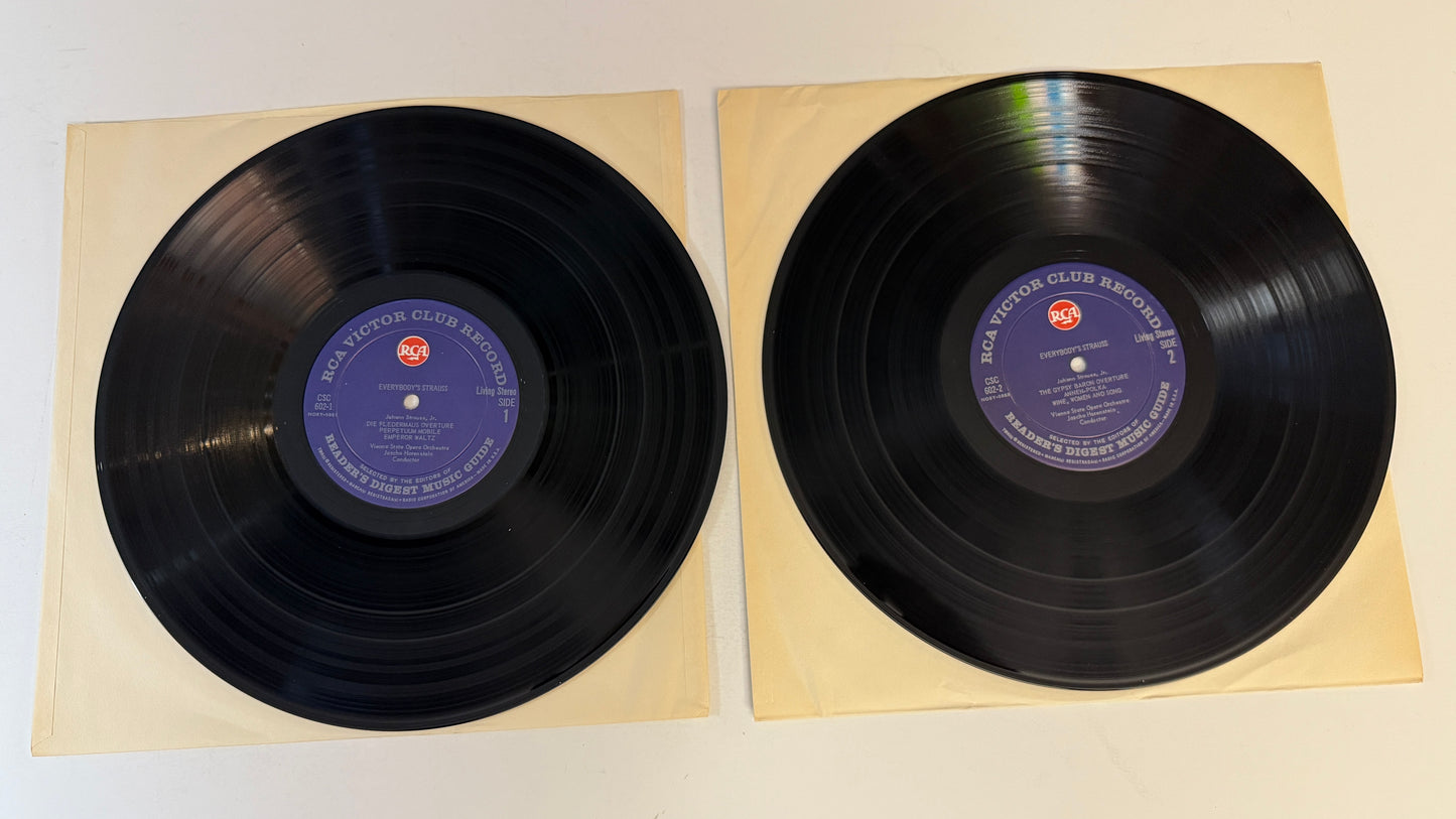 Orchester Der Wiener Staatsoper The Waltz King: Everybody's Strauss Used Vinyl 2LP VG+\VG