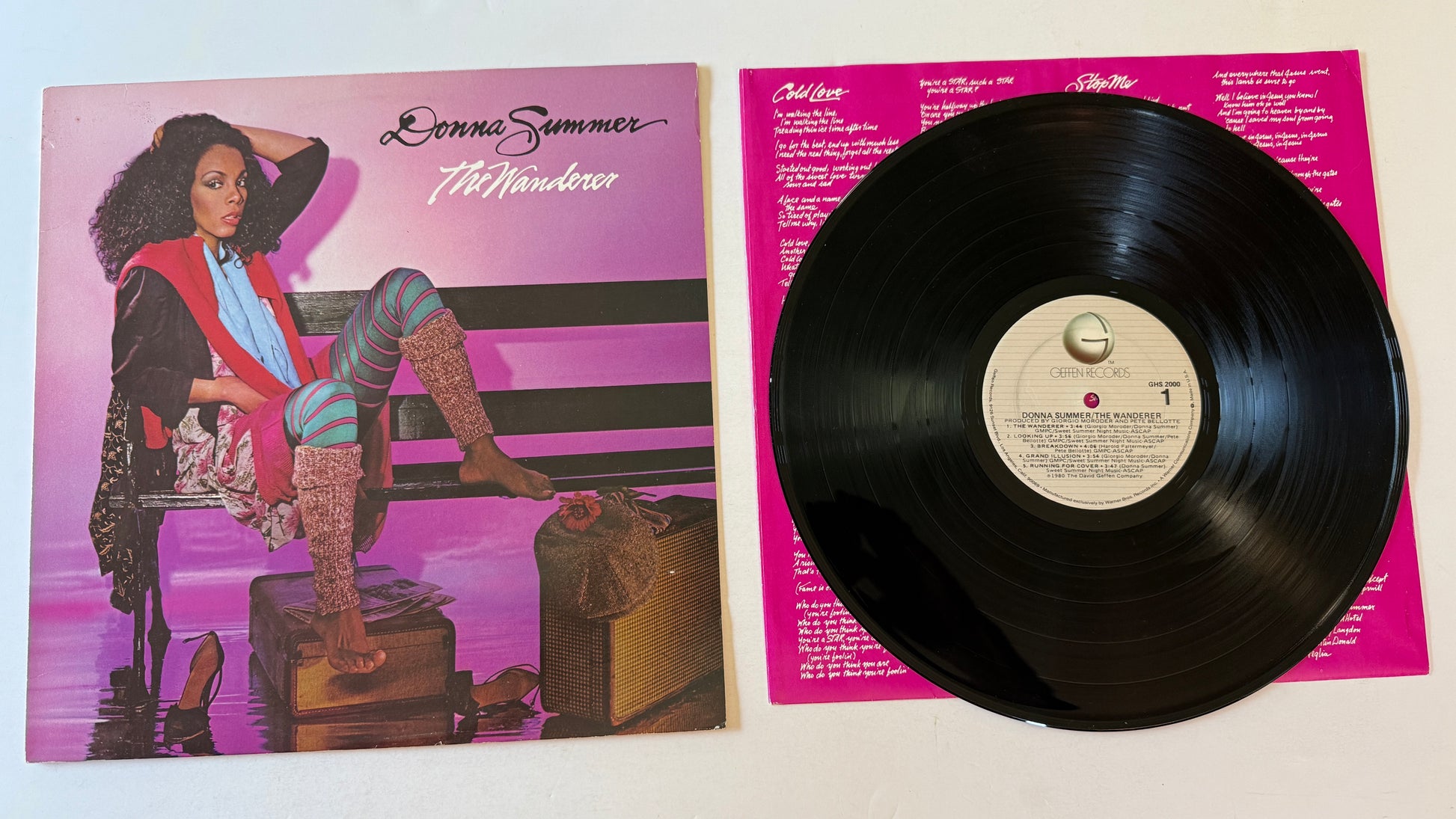 Donna Summer The Wanderer Used Vinyl LP VG+\VG+