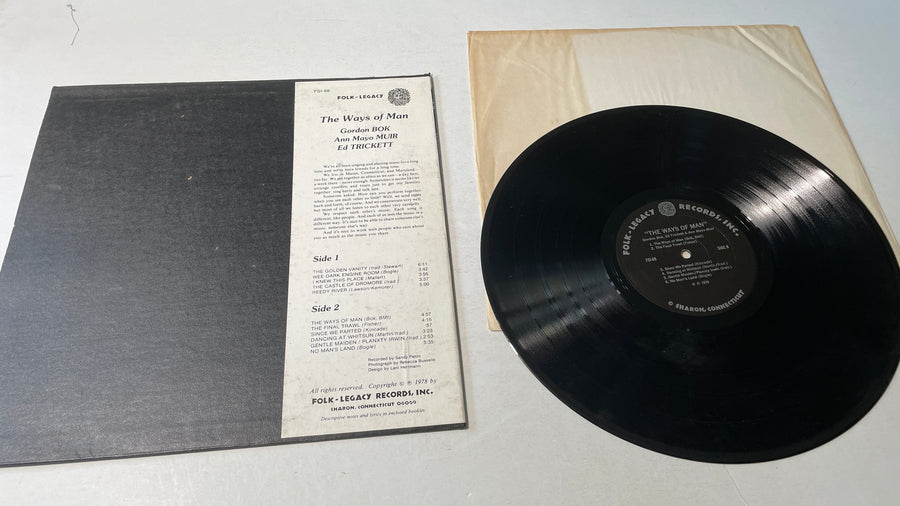 Gordon Bok The Ways Of Man Used Vinyl LP VG+\VG+