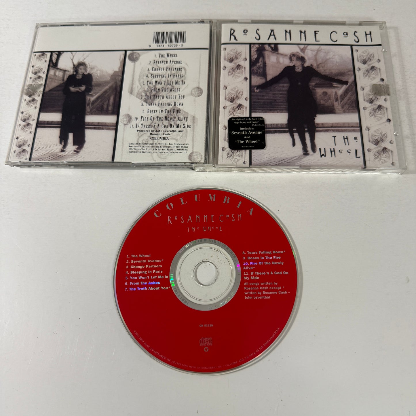 Rosanne Cash The Wheel Used CD VG+\VG+