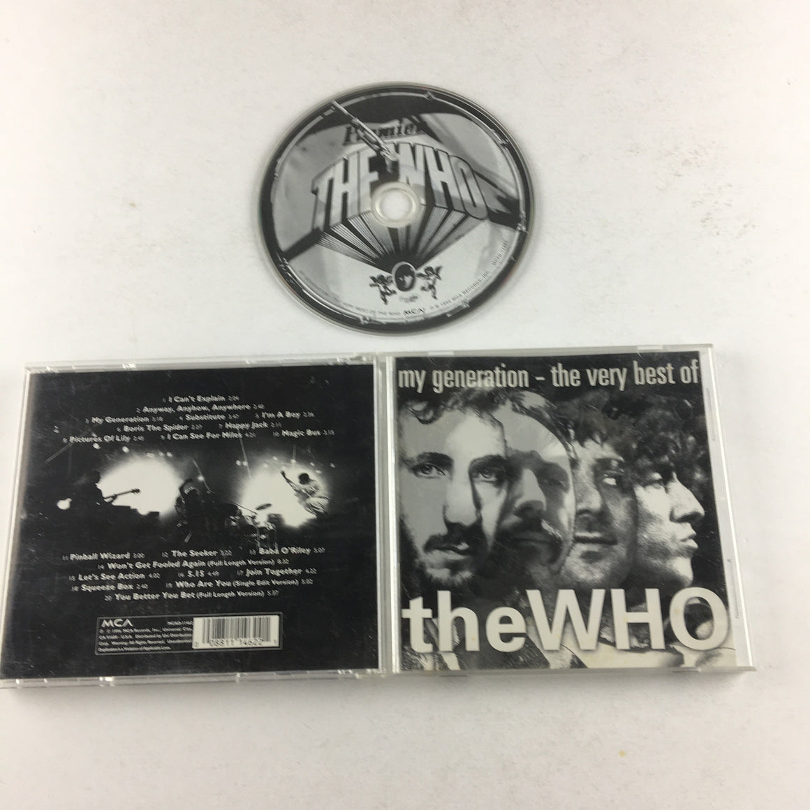 The Who My Generation - The Very Best Of The Who Used CD VG+\VG+